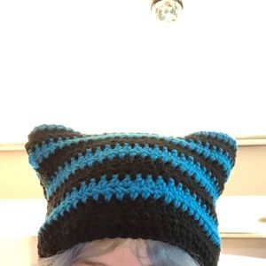 Customized Cat Beanie for @Jessinthewoods